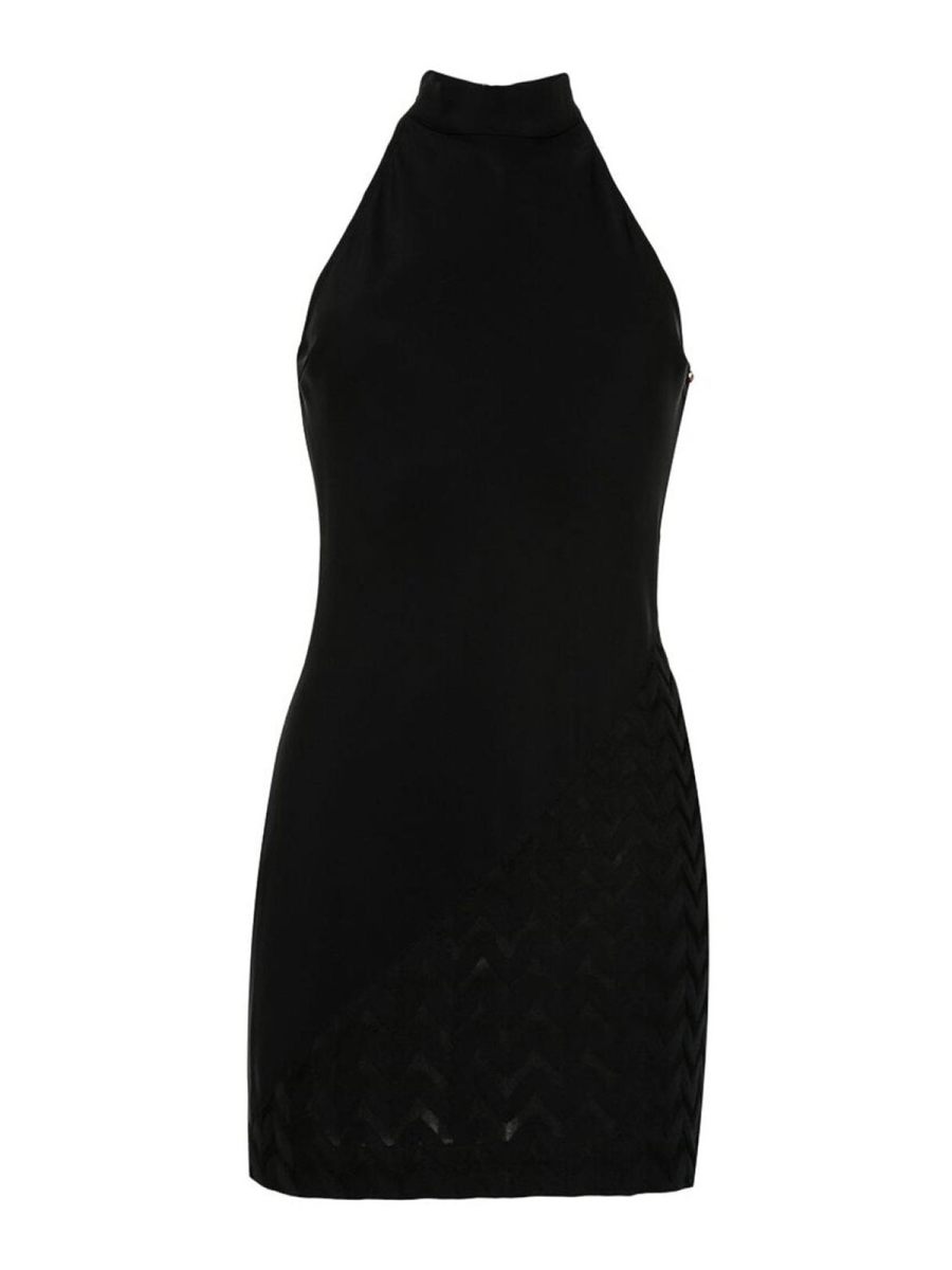 Missoni Robe Au Genou - Noir