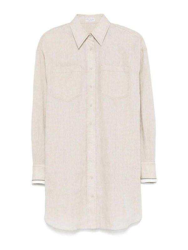 Brunello Cucinelli Chemise - Beige