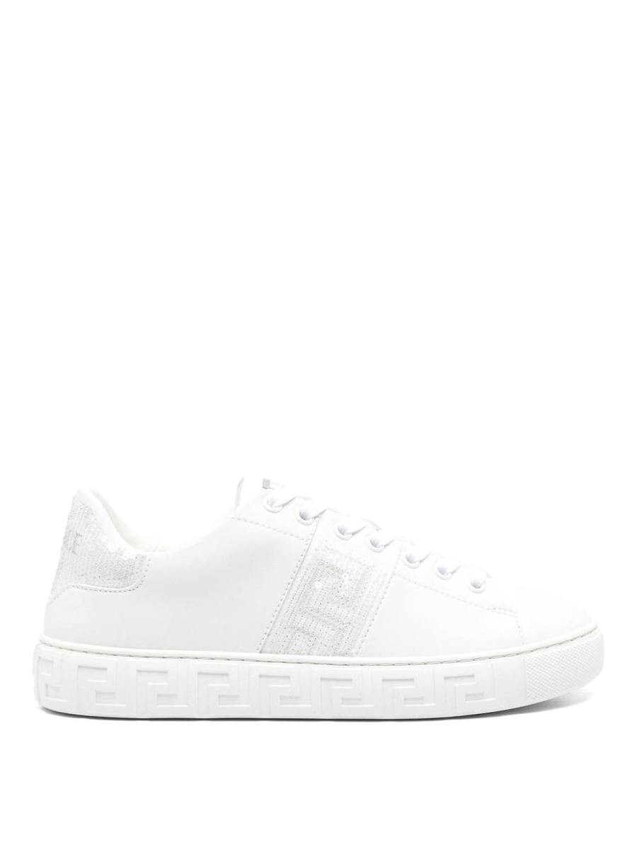 Versace Baskets - Blanc