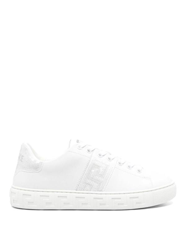 Versace Baskets - Blanc