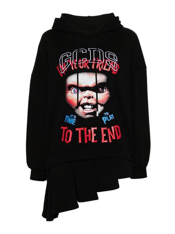 Gcds Robe Courte - Noir