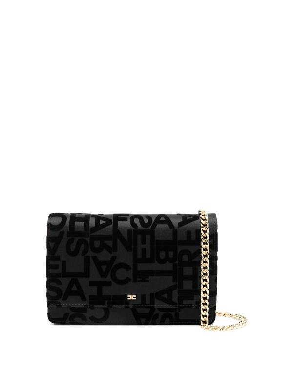 Elisabetta Franchi Sac Bandoulière - Noir