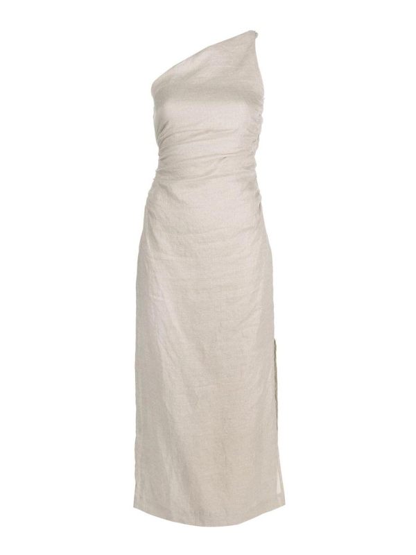 Faithfull The Brand Robe Au Genou - Beige