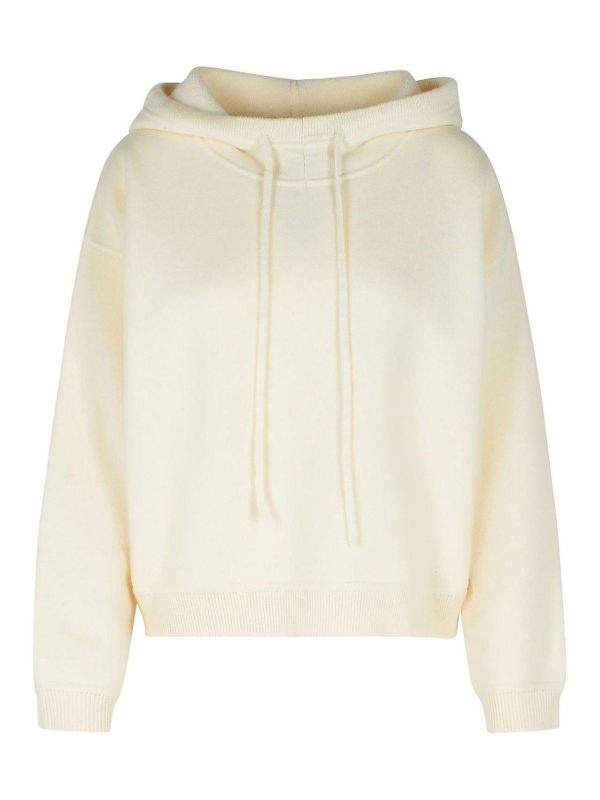 Loulou Studio Pull Col Rond - Blanc