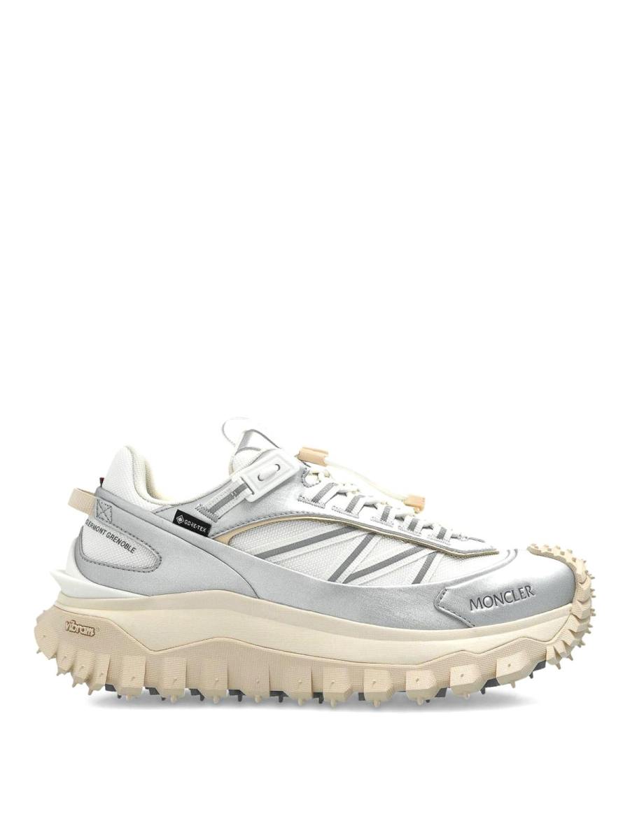 Moncler Baskets - Argent