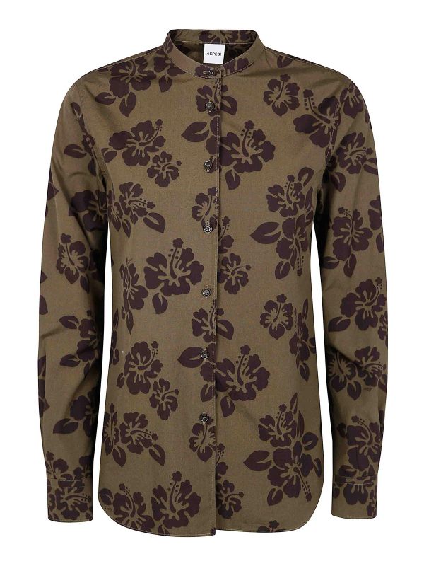 Aspesi Chemise - Vert