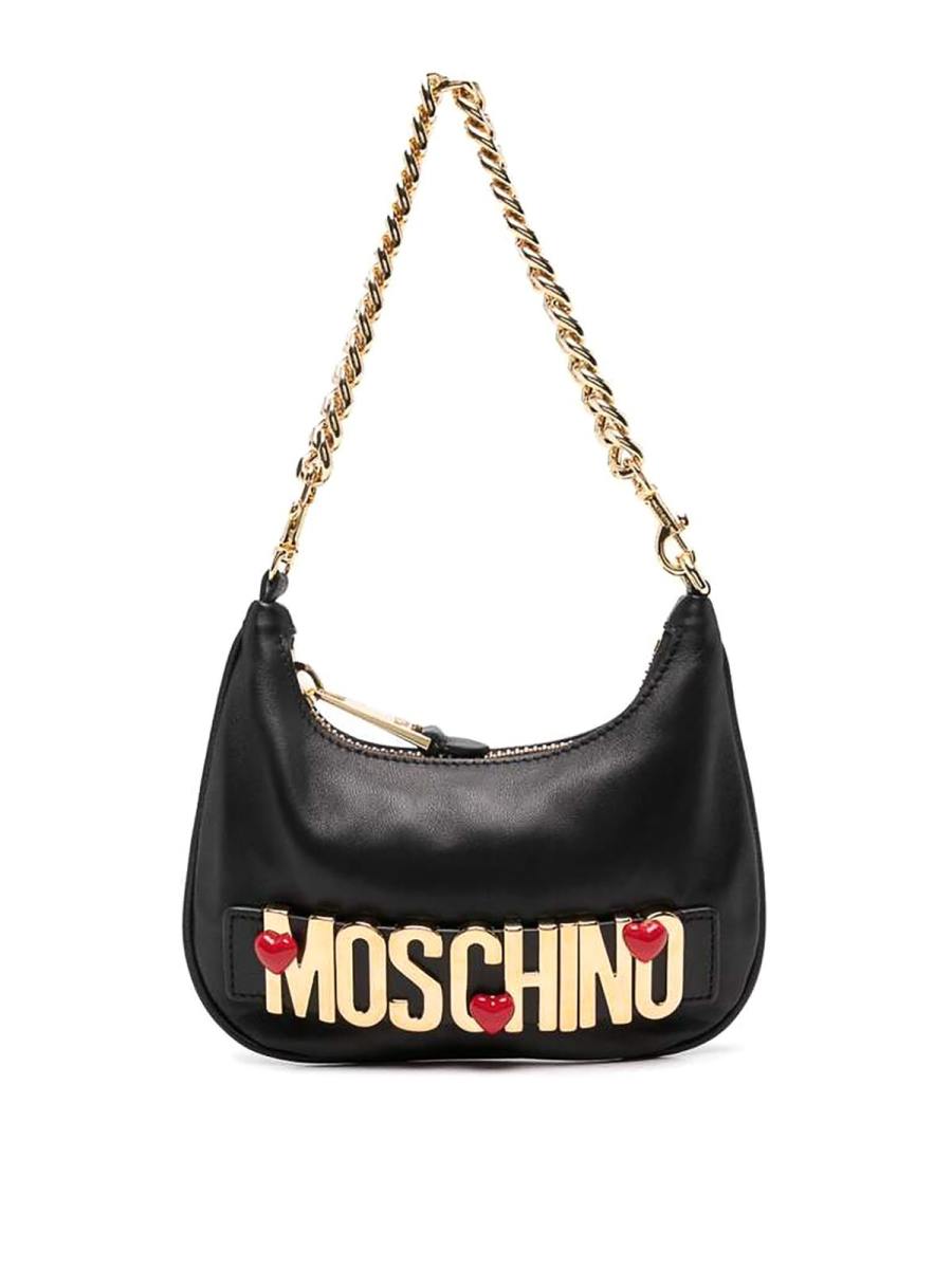 Moschino Sac Porté Épaule - Noir
