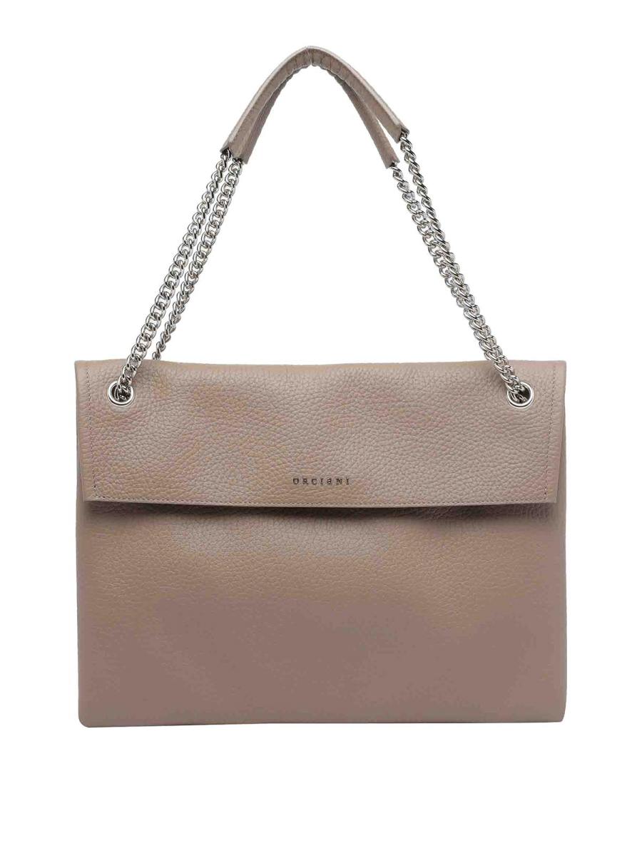 Orciani Sac Porté Épaule - Beig