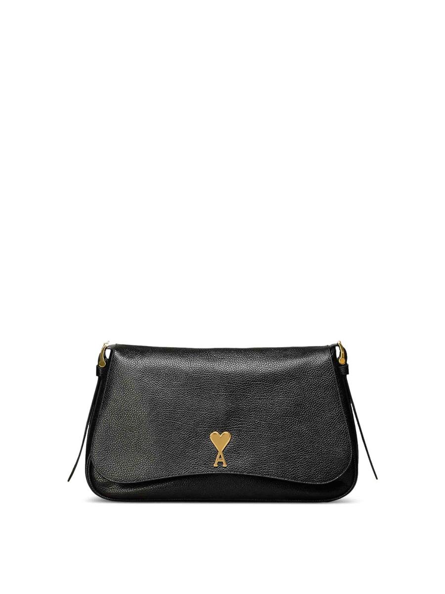 Ami Paris Sac Porté Épaule - Noir