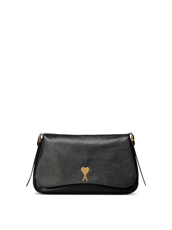 Ami Paris Sac Porté Épaule - Noir