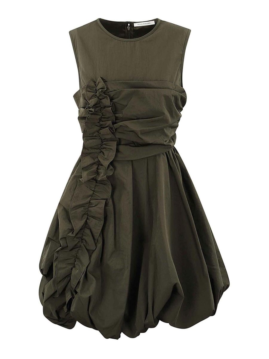 Cecilie Bahnsen Robe Courte - Gris