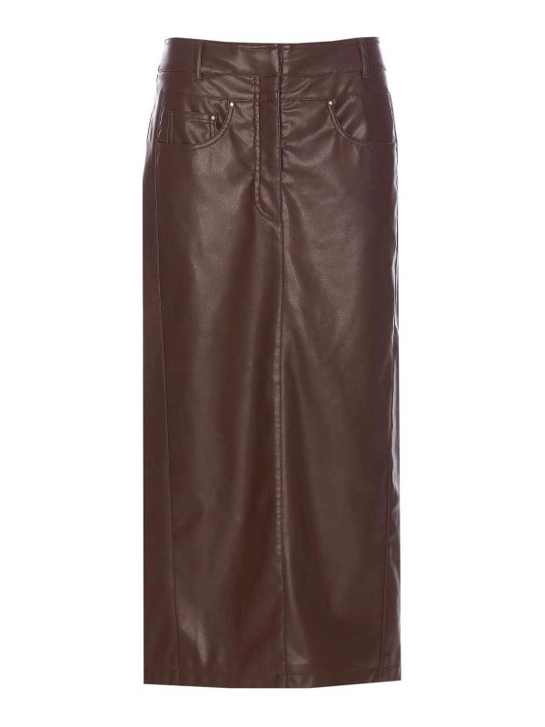 Urbancode Jupe Midi - Marron
