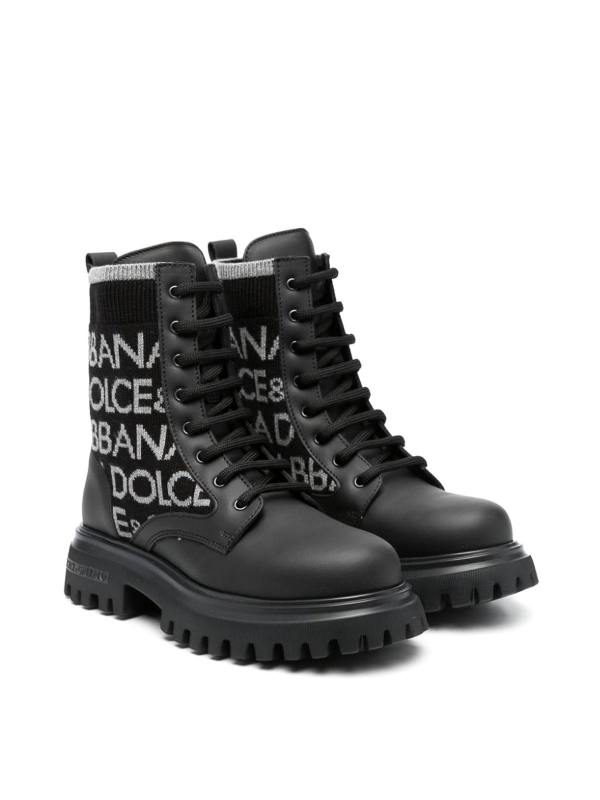 Dolce & Gabbana Jr Bottines - Noir