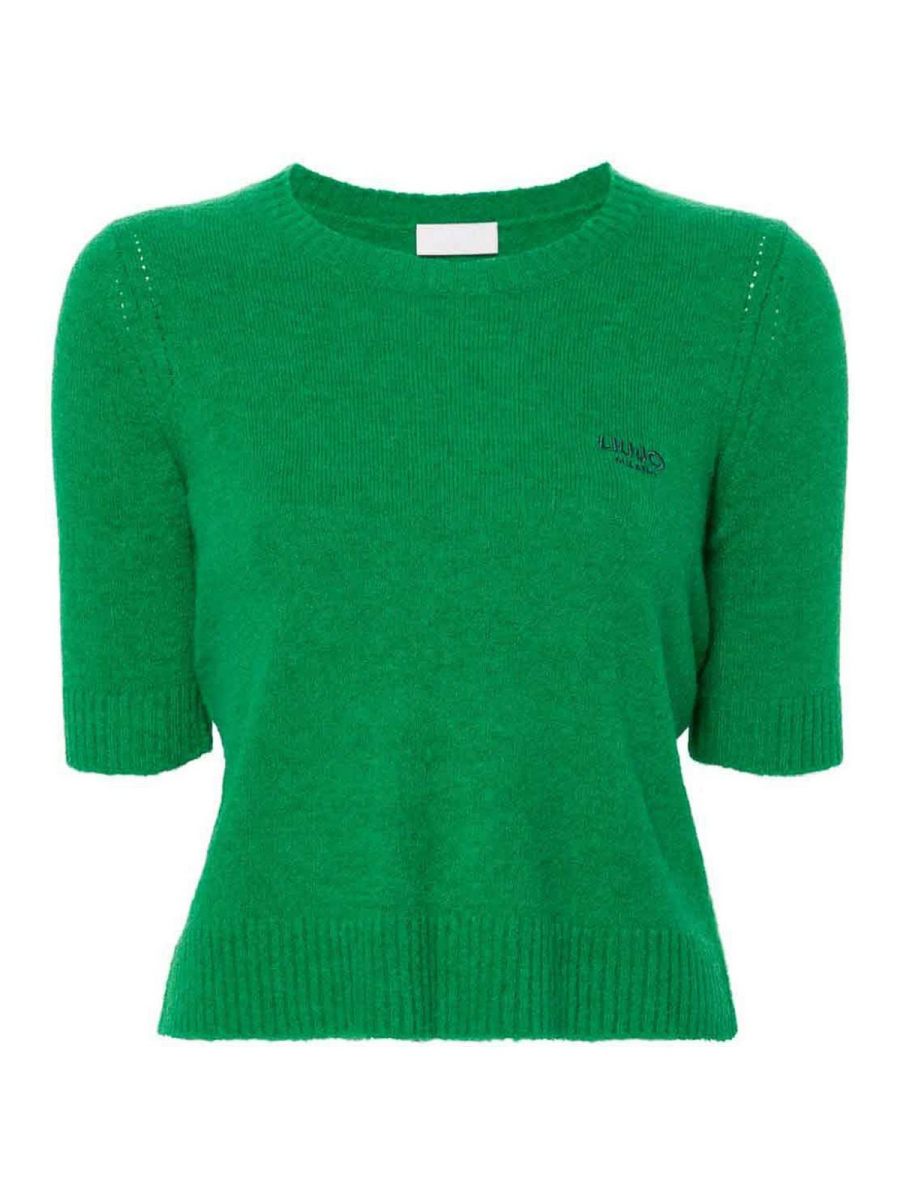 Liu Jo Pull Col Rond - Vert