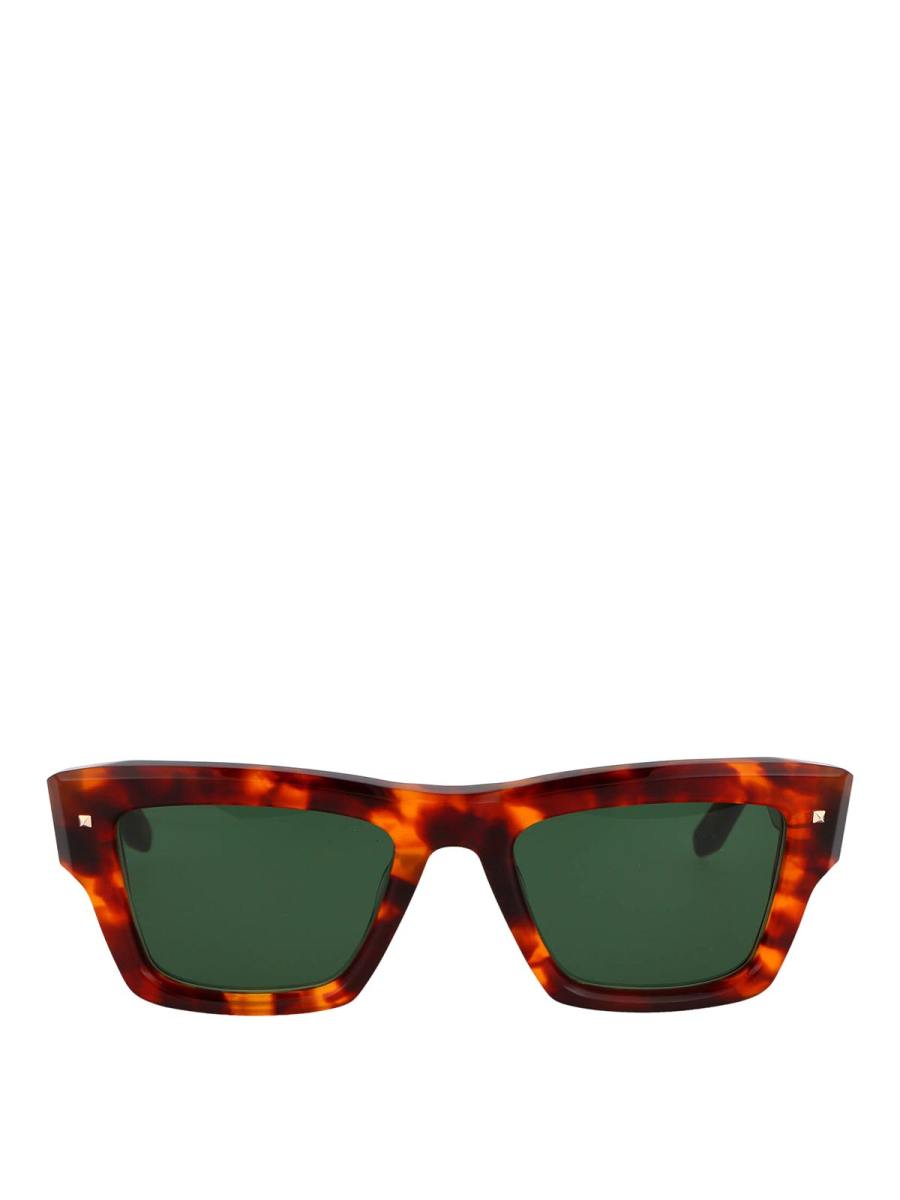 Valentino Garavani Lunettes De Soleil - Marron
