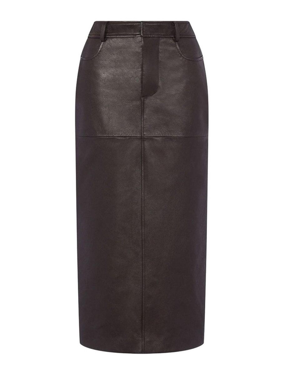 Moschino Jupe Midi - Marron
