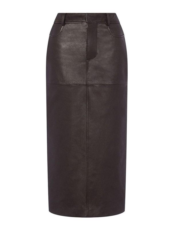 Moschino Jupe Midi - Marron