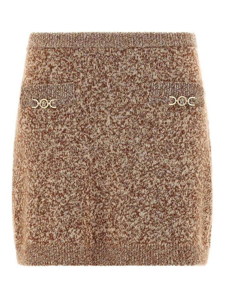 Versace Jupe Midi - Multicolore