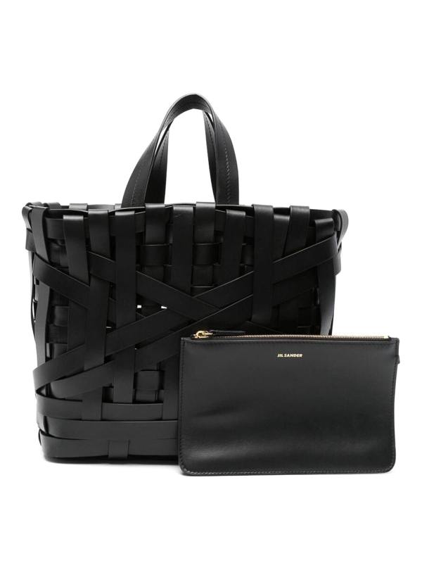 Jil Sander Sac Cabas - Noir