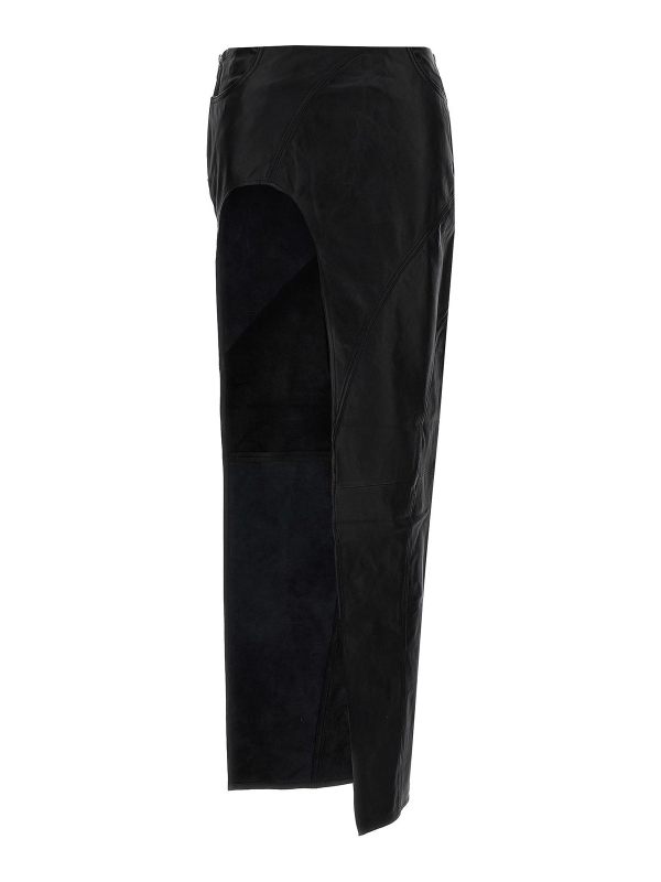 Retrofête Jupe Midi - Noir