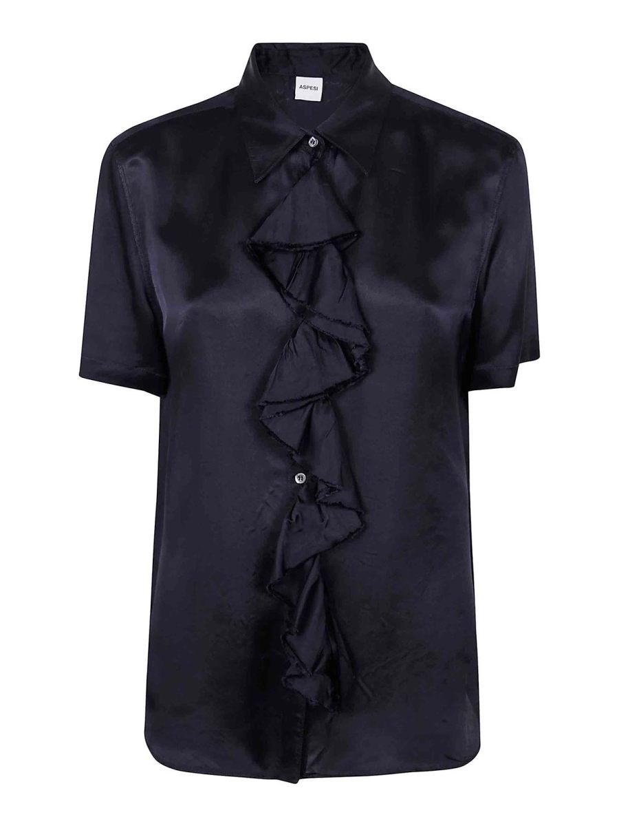 Aspesi Chemise - Bleu