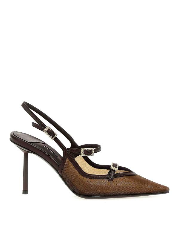 Le Silla Chaussures À Talon - Marron