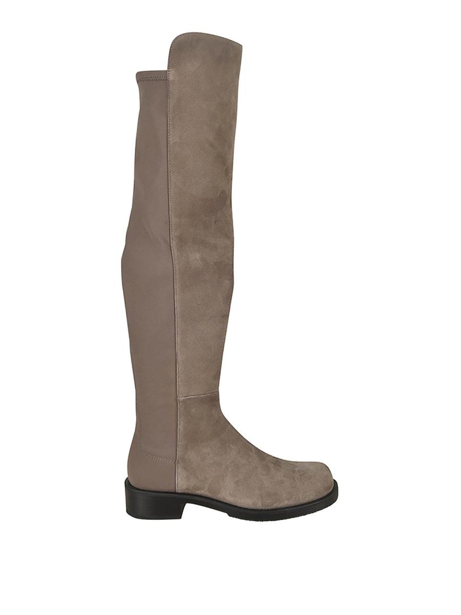 Stuart Weitzman Bottes - Gris