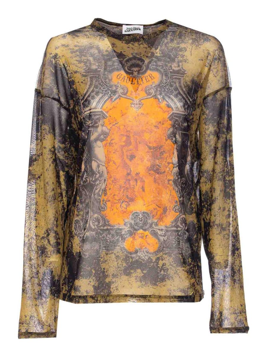 Jean Paul Gaultier Top - Multicolore