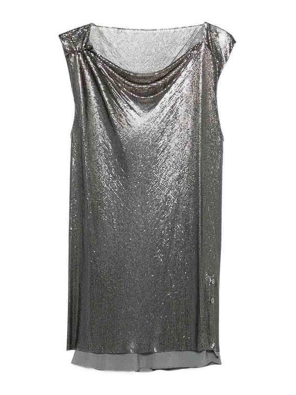 Versace Robe Courte - Gris