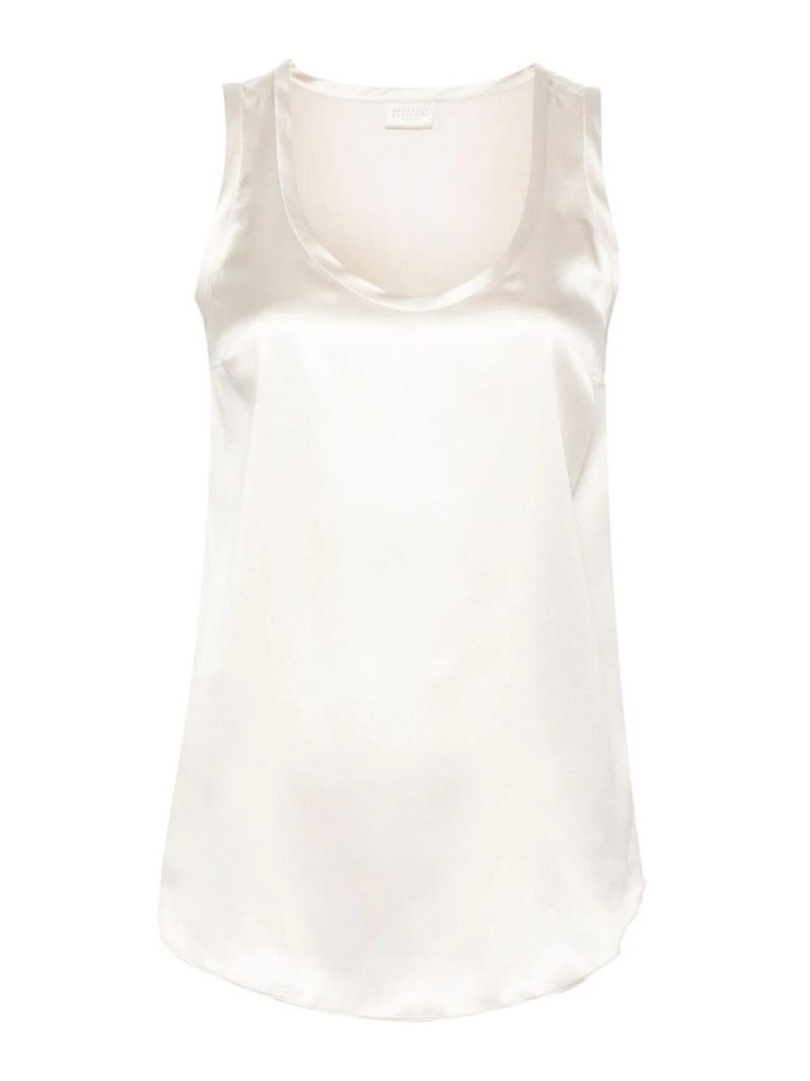 Brunello Cucinelli Top - Blanc