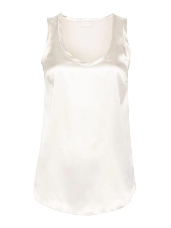 Brunello Cucinelli Top - Blanc