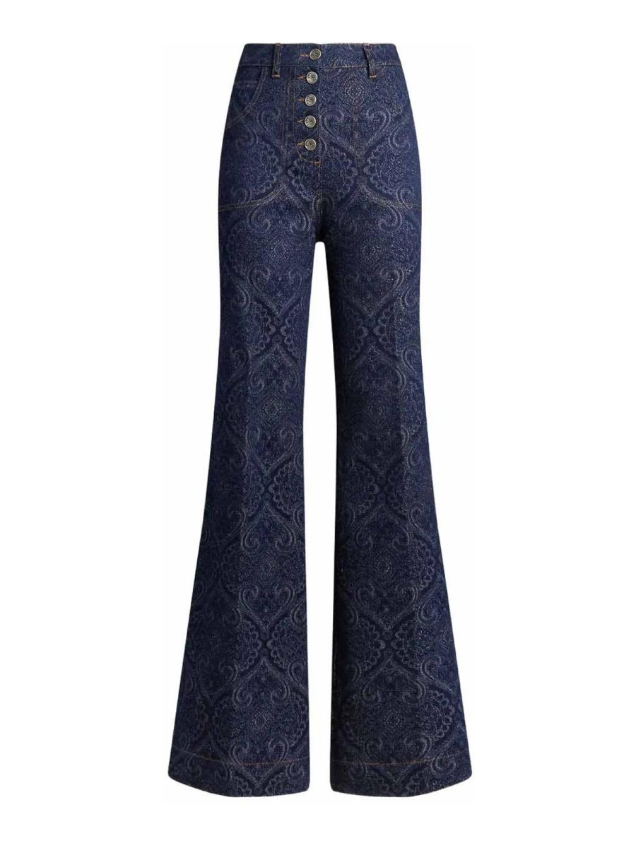 Etro Jean Bootcut - Bleu