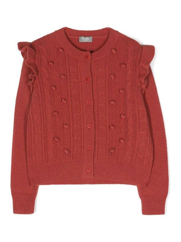 Il Gufo Cardigan - Orange