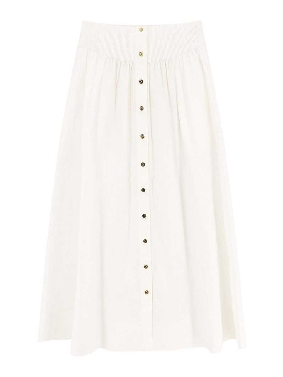 Tory Burch Mini Jupe - Blanc