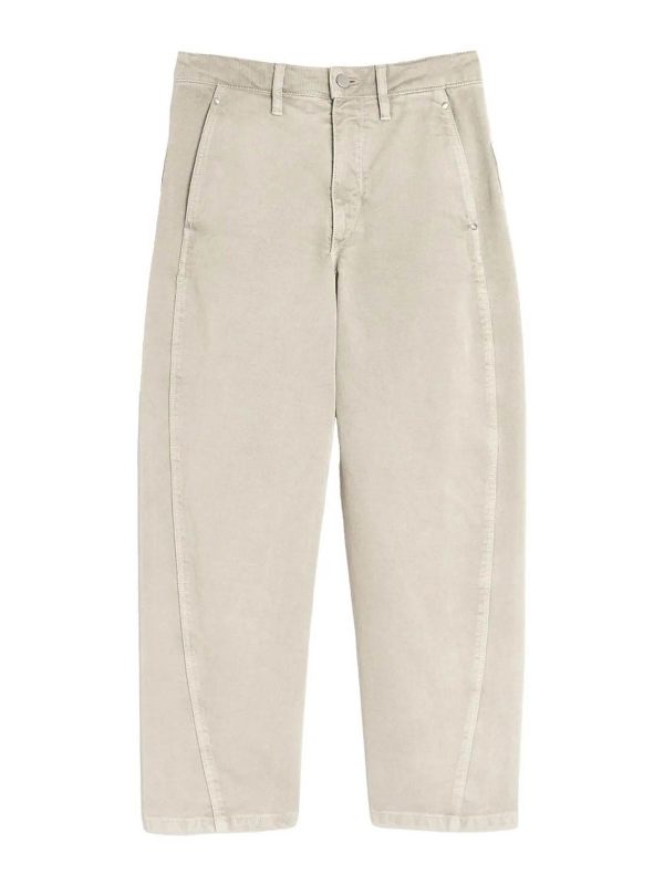 Lemaire Pantalons Décontractés - Beige