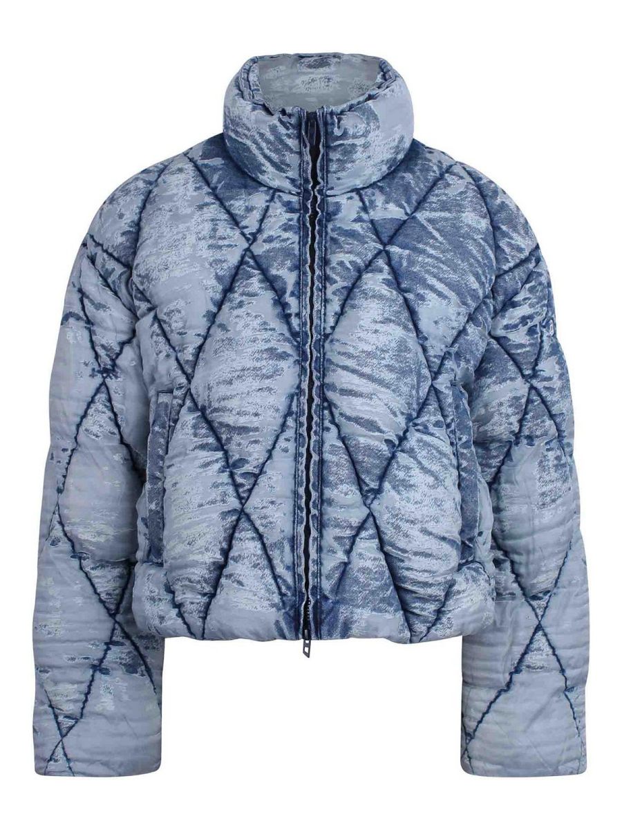 Diesel Blouson Rembourré - Bleu