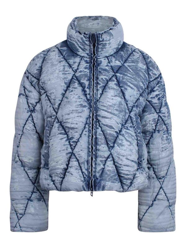 Diesel Blouson Rembourré - Bleu