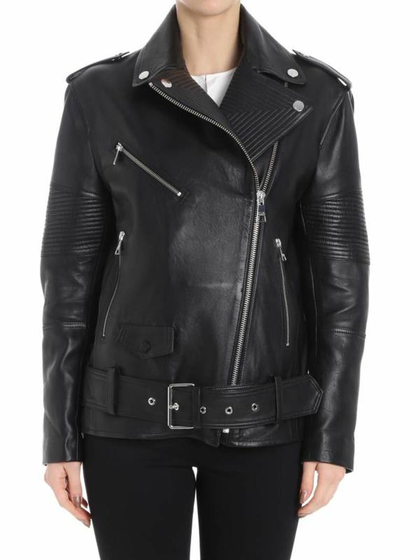 Karl Lagerfeld Blouson En Cuir - Noir