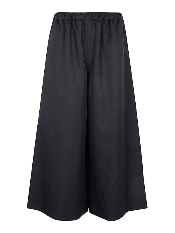 Comme Des Garcons Pantalons Décontractés - Noir