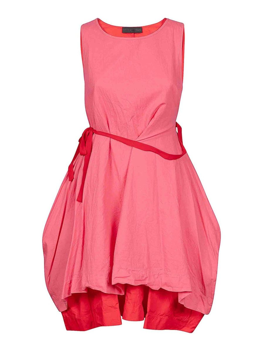 Maria Calderara Robe Courte - Rouge