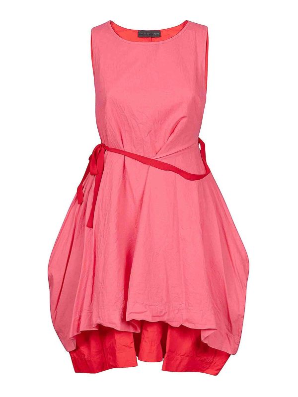 Maria Calderara Robe Courte - Rouge