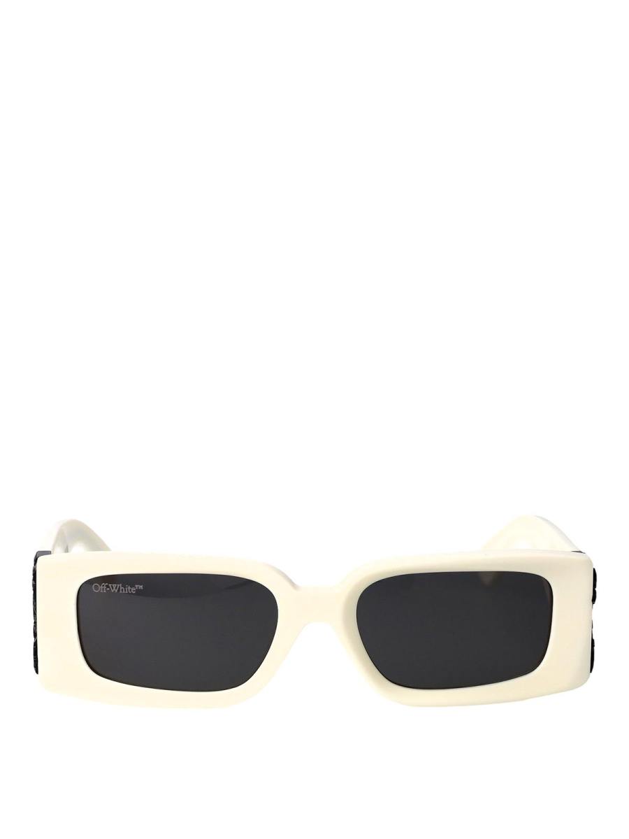 Off-White Lunettes De Soleil - Blanc