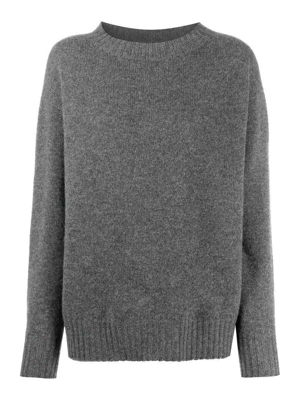 Drumohr Pull Col Rond - Gris