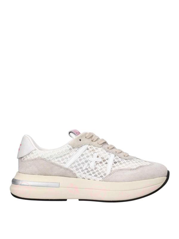Premiata Baskets - Blanc