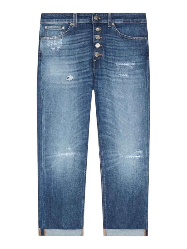 Dondup Pantalons Décontractés - Bleu