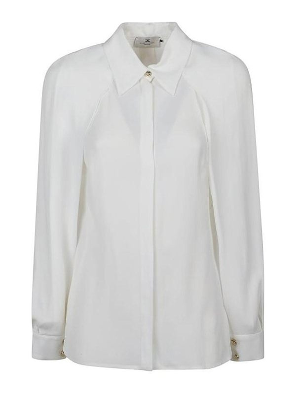 Elisabetta Franchi Chemise - Blanc