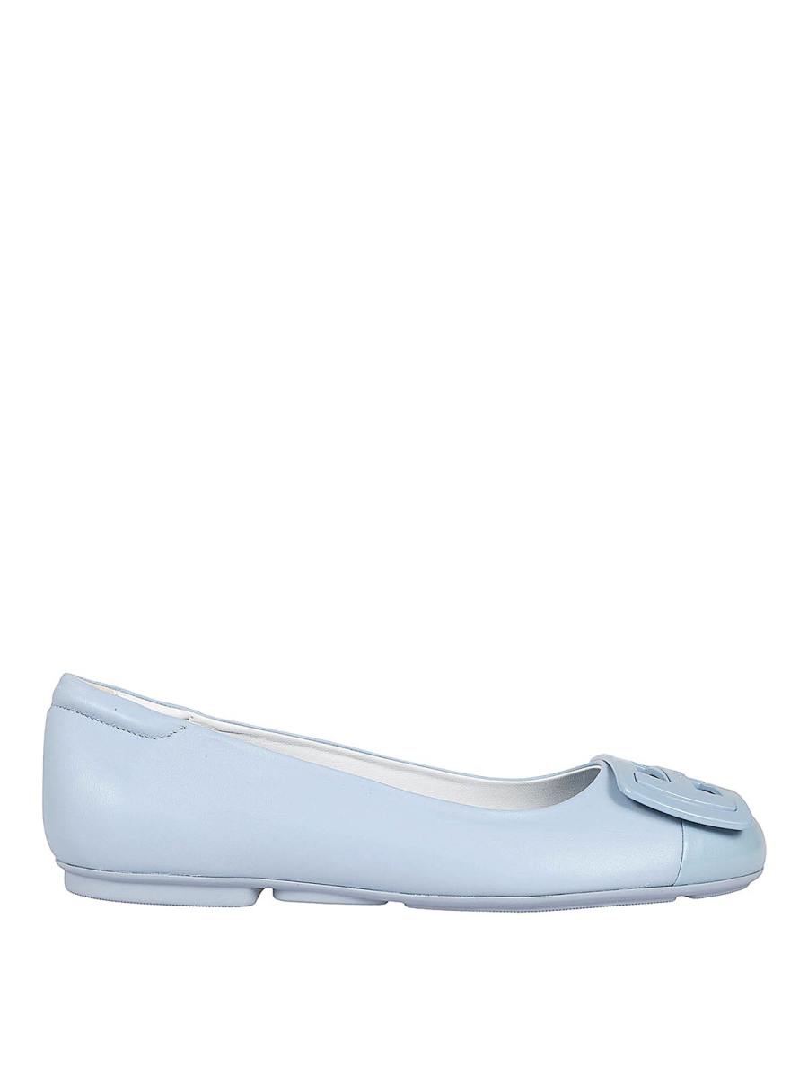 Hogan Ballerine en cuir - Bleu Clair