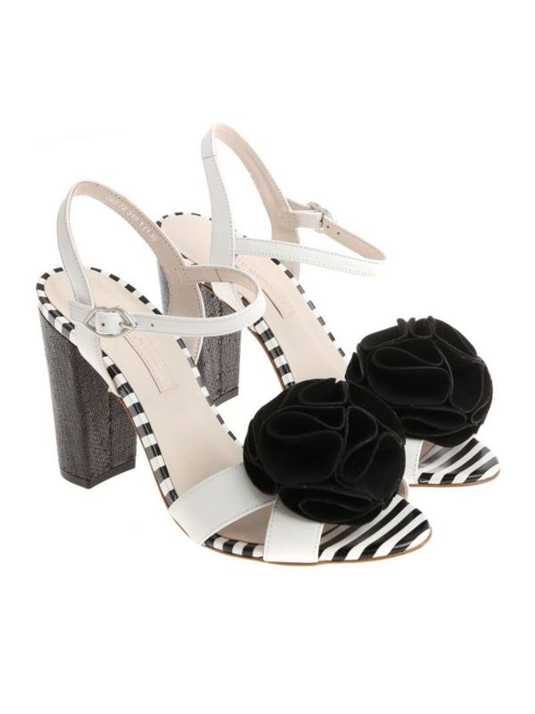 Lulu Guinness Sandales - Blanc