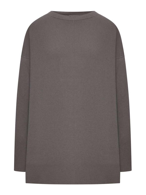 Transit Pull Col Rond - Gris