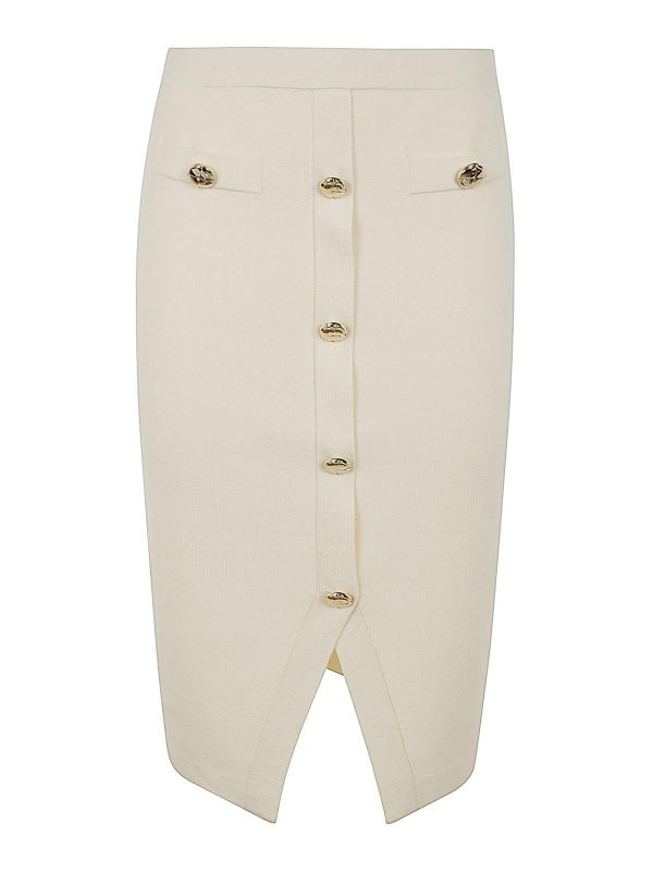 Blugirl Jupe Midi - Blanc